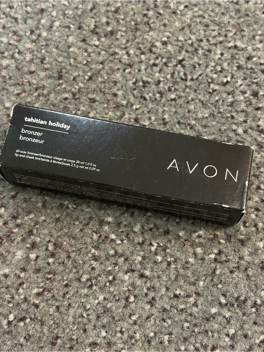 Avon bronzer & tint tube - Light/Clair peach tone